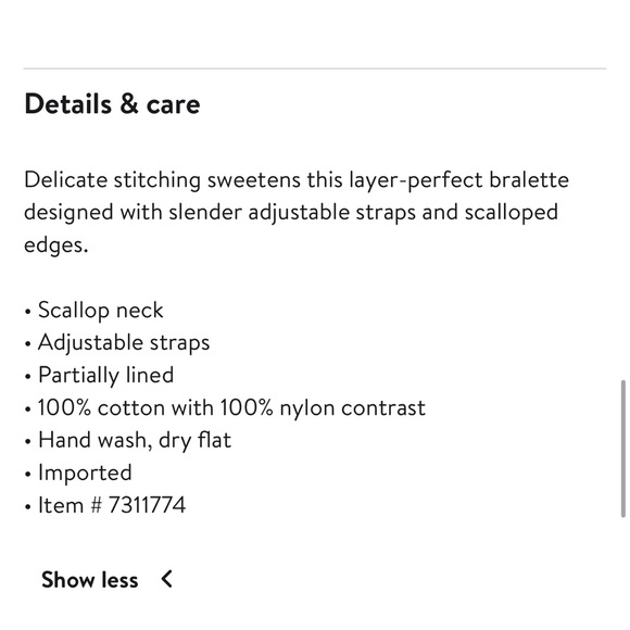 FREE PEOPLE Mariana Black Crochet Bralette size small - Picture 4 of 12